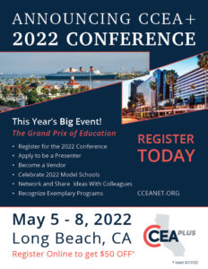 CCEA Plus Conference 2022 Flyer
