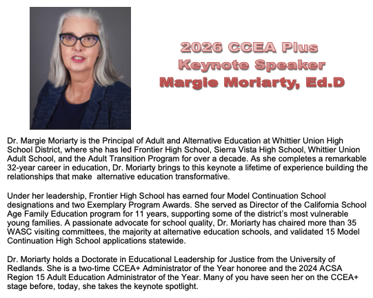 Keynote Speaker Margie Moriarty