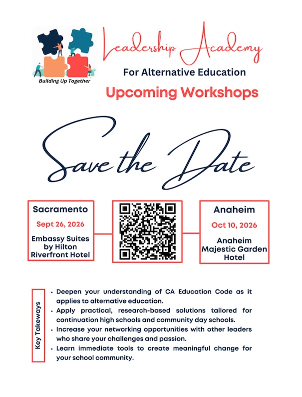 CCEA Plus 2026 Leadership Academy, Sept 26 and Oct 10, 2026